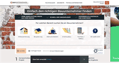 Desktop Screenshot of bauunternehmen.org